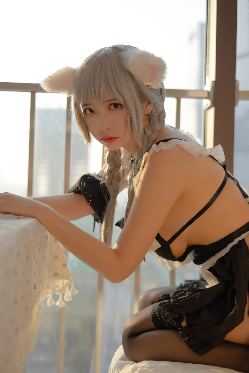 Cosplay 疯猫ss – 夕女仆 - P35
