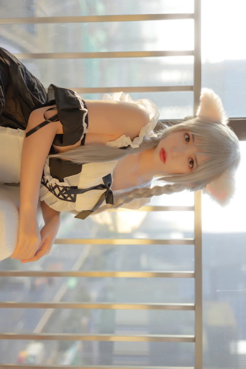 Cosplay 疯猫ss – 夕女仆 - P3