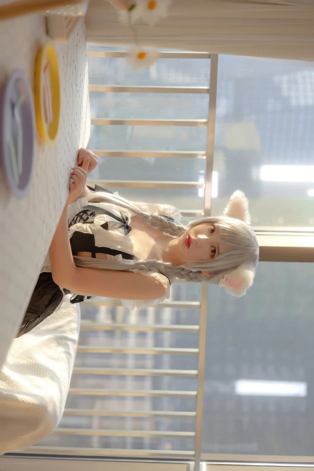 Cosplay 疯猫ss – 夕女仆 - P39