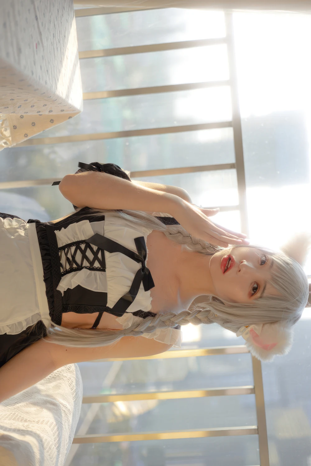 Cosplay 疯猫ss – 夕女仆 - P43