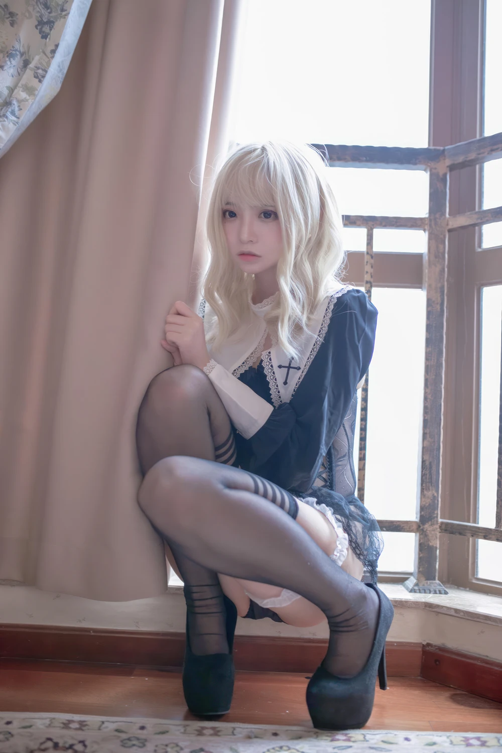 Cosplay 疯猫ss – 夕女仆 - P51