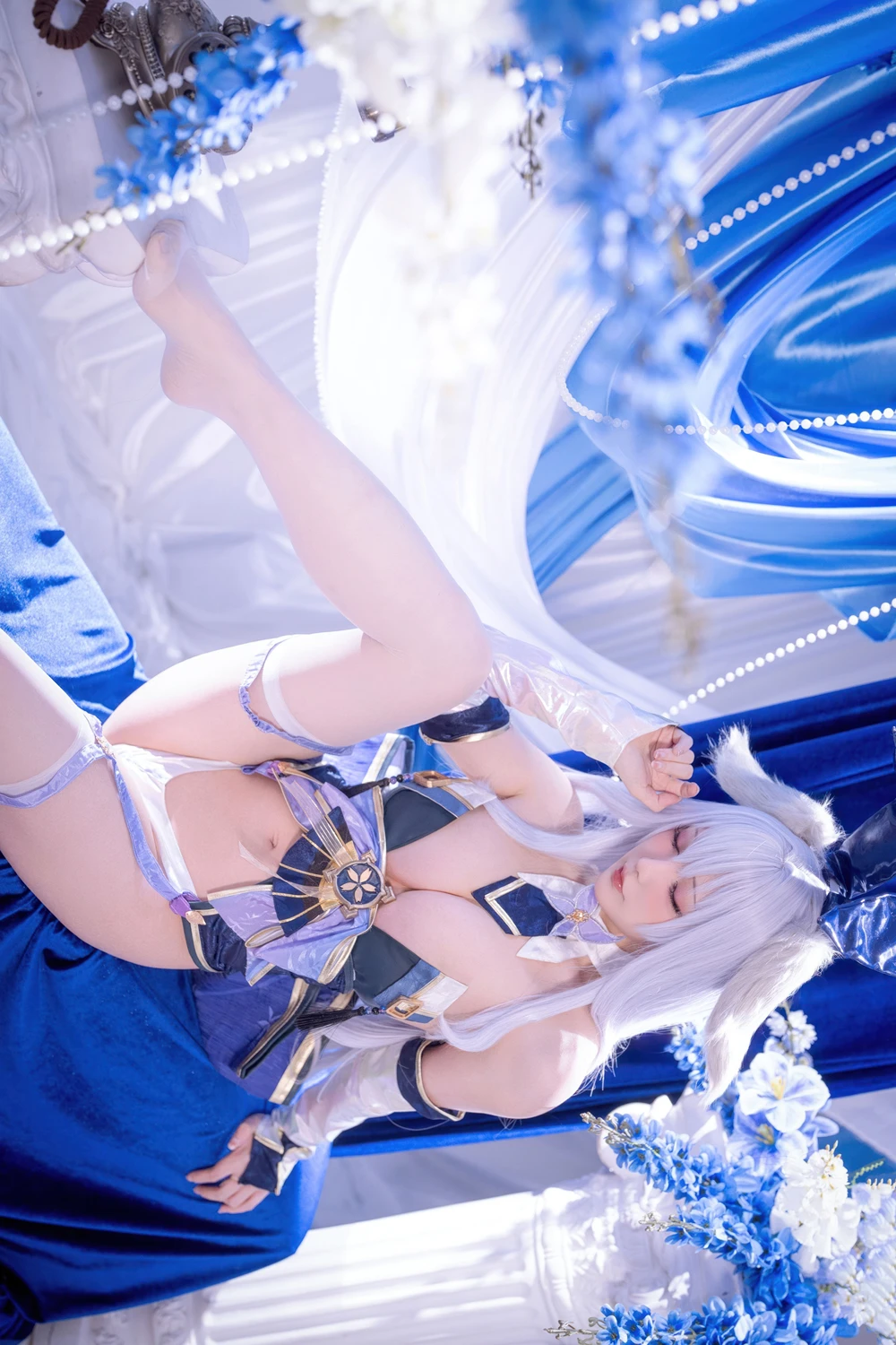 Cosplay 星之迟迟Hoshilily – 碧蓝航线 信浓 兔女郎 - P10