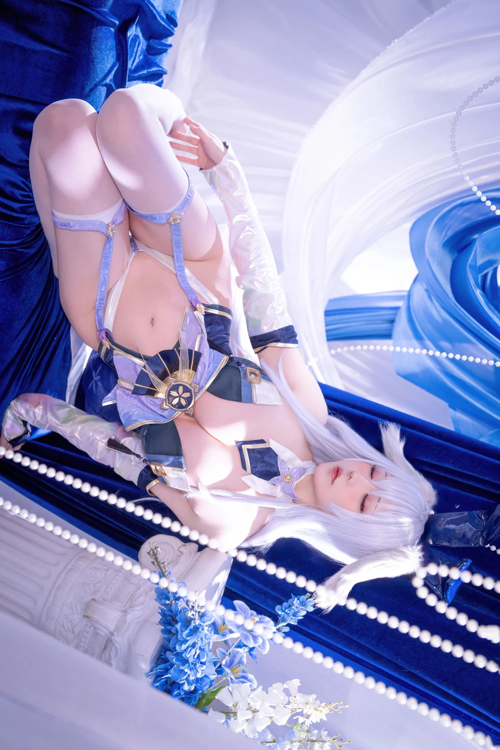 Cosplay 星之迟迟Hoshilily – 碧蓝航线 信浓 兔女郎 - P19