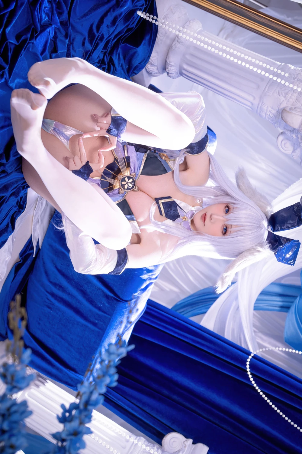 Cosplay 星之迟迟Hoshilily – 碧蓝航线 信浓 兔女郎 - P38