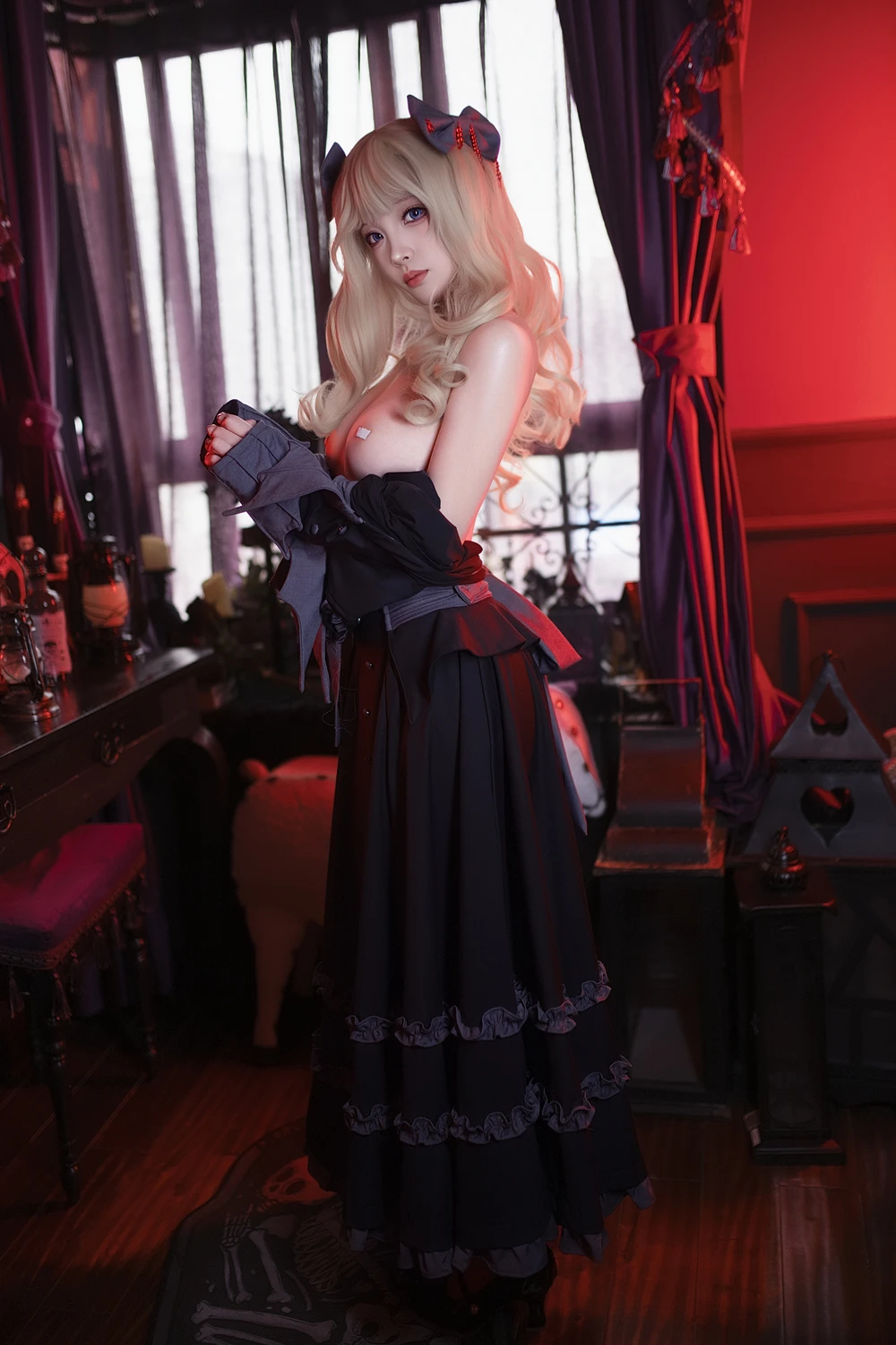 Cosplay Bangni邦尼 – 德古拉公主 - P44