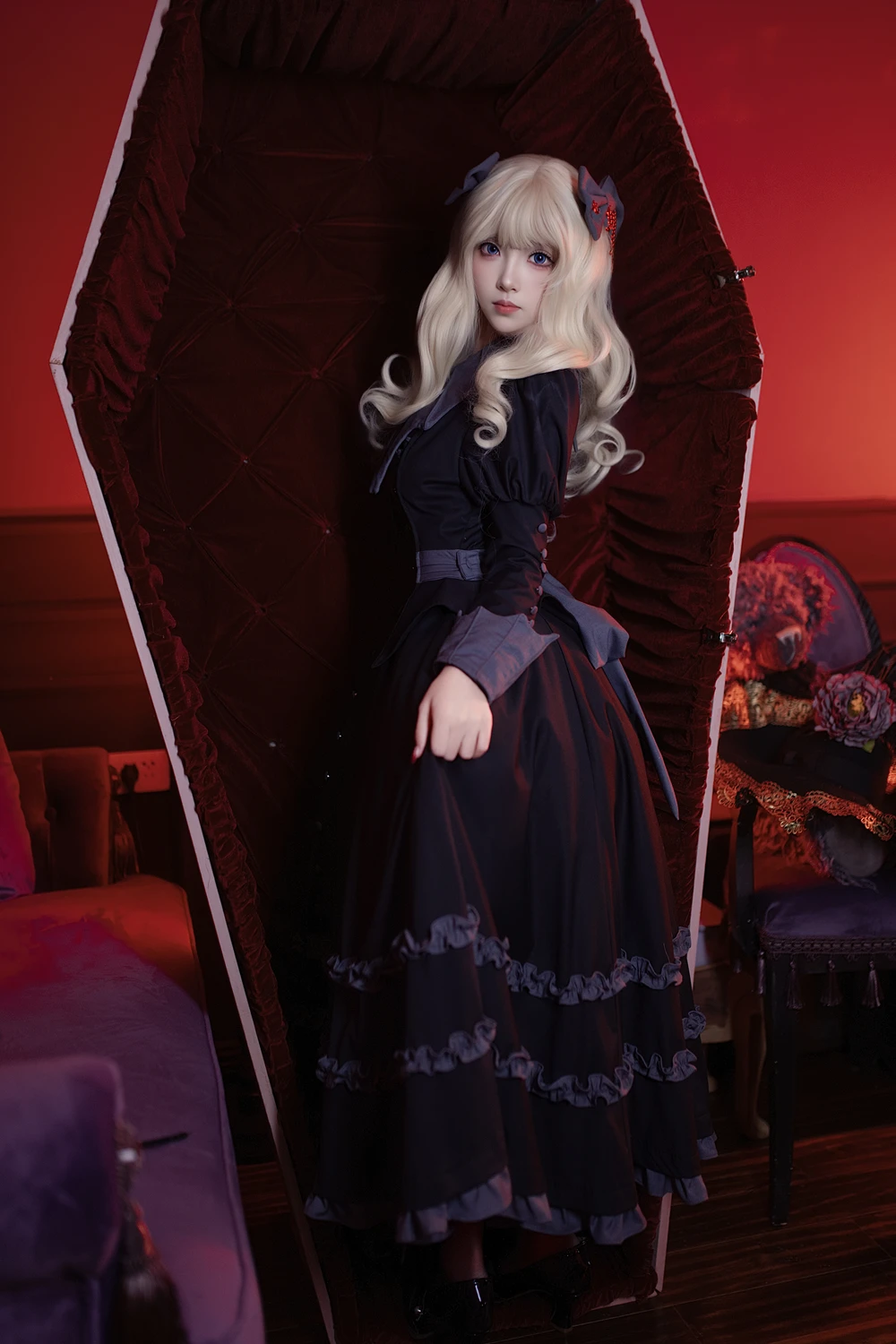 Cosplay Bangni邦尼 – 德古拉公主 - P6