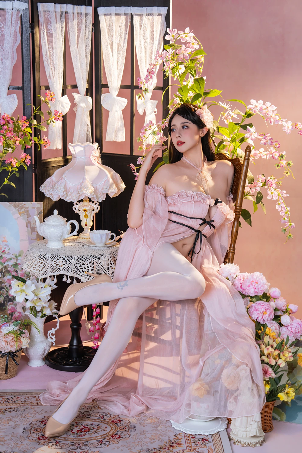 Cosplay 奈汐酱nice – 粉红茶事 - P10