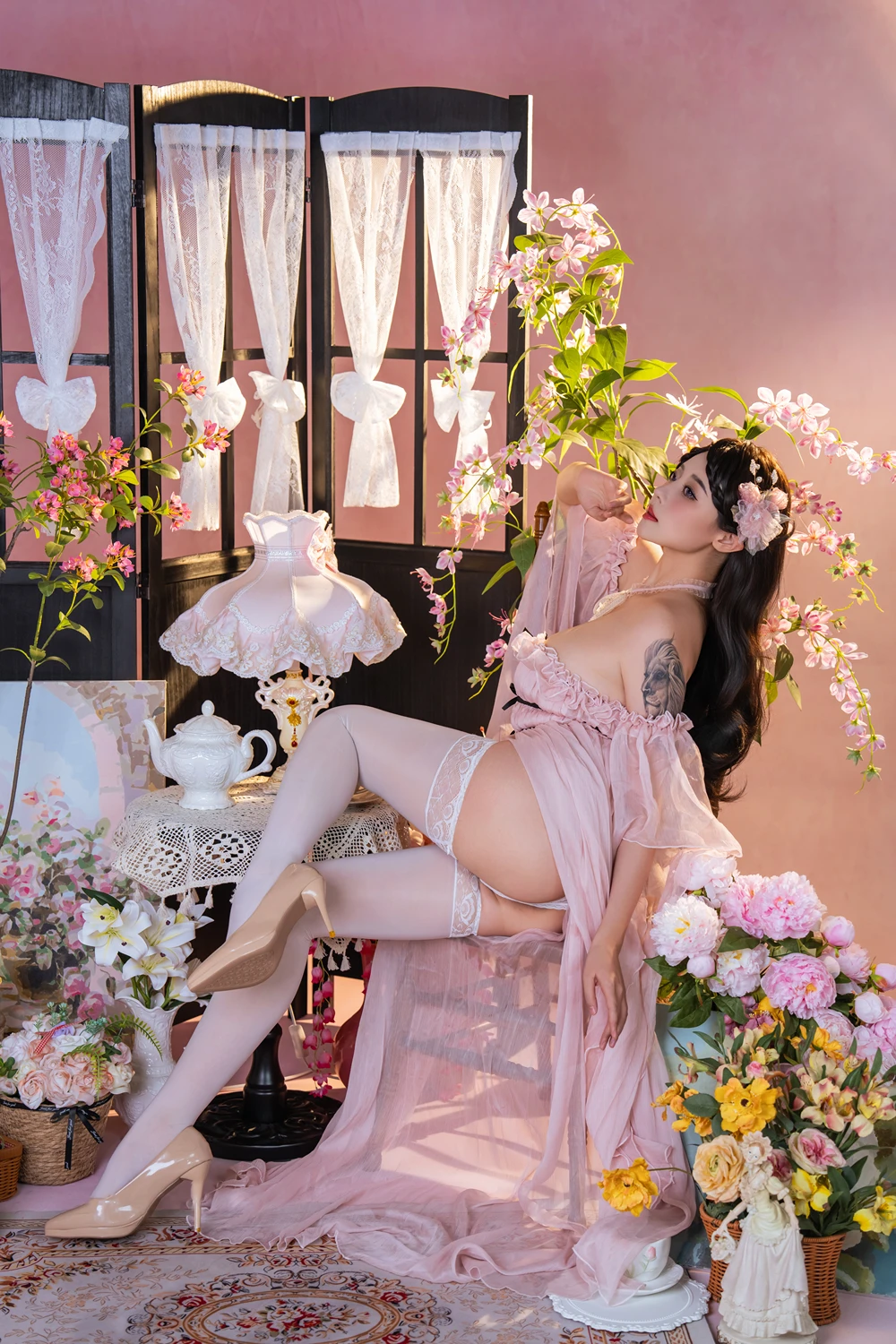 Cosplay 奈汐酱nice – 粉红茶事 - P11