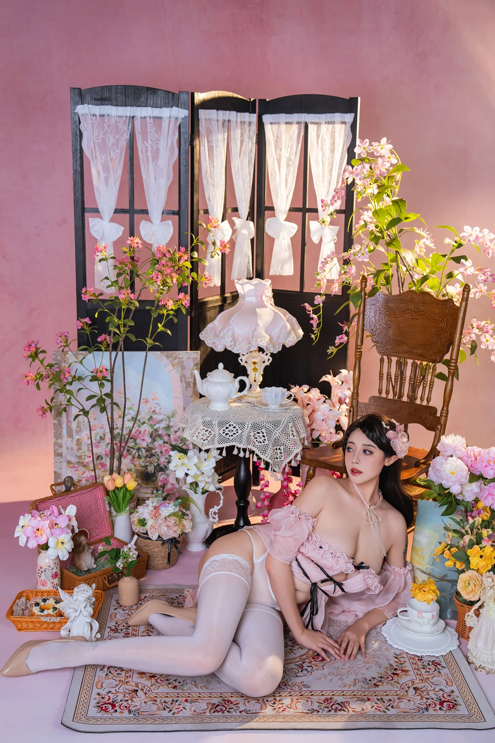 Cosplay 奈汐酱nice – 粉红茶事 - P22