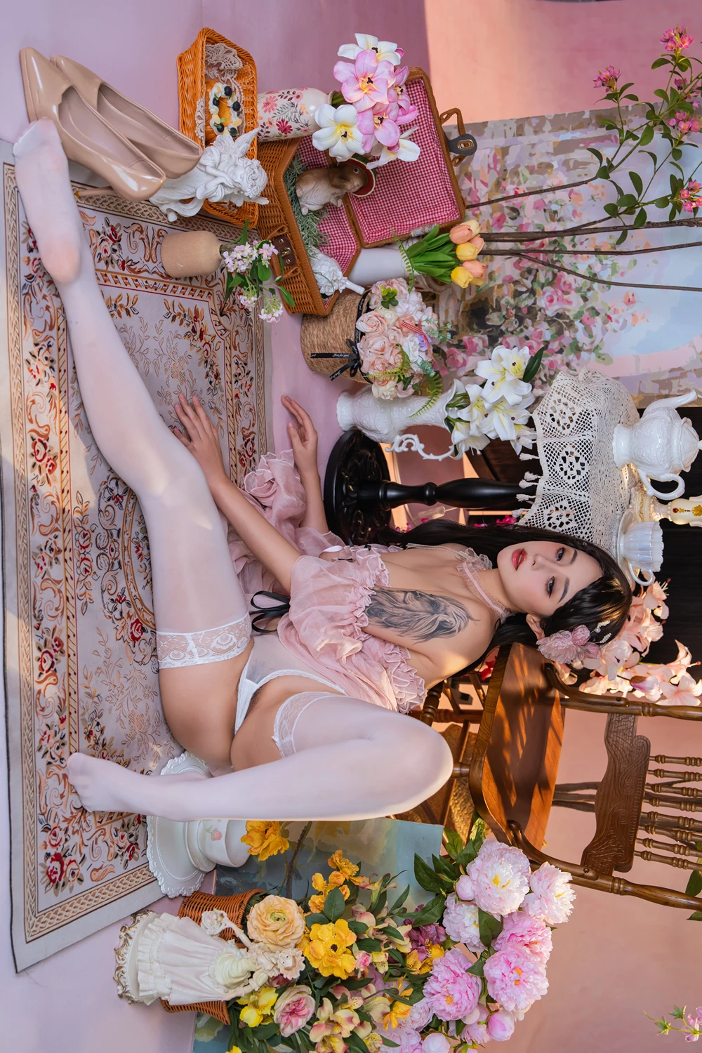 Cosplay 奈汐酱nice – 粉红茶事 - P36