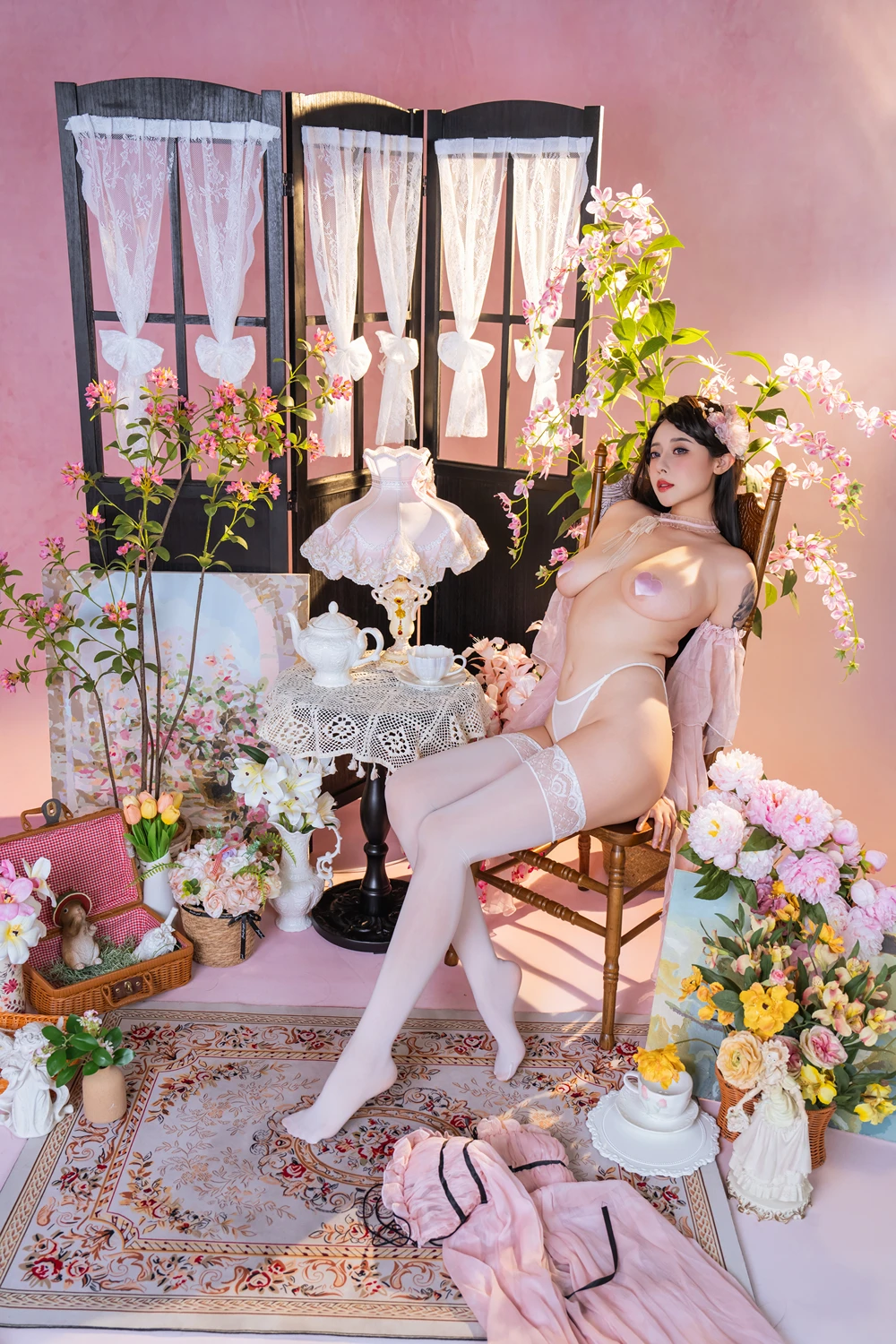 Cosplay 奈汐酱nice – 粉红茶事 - P54
