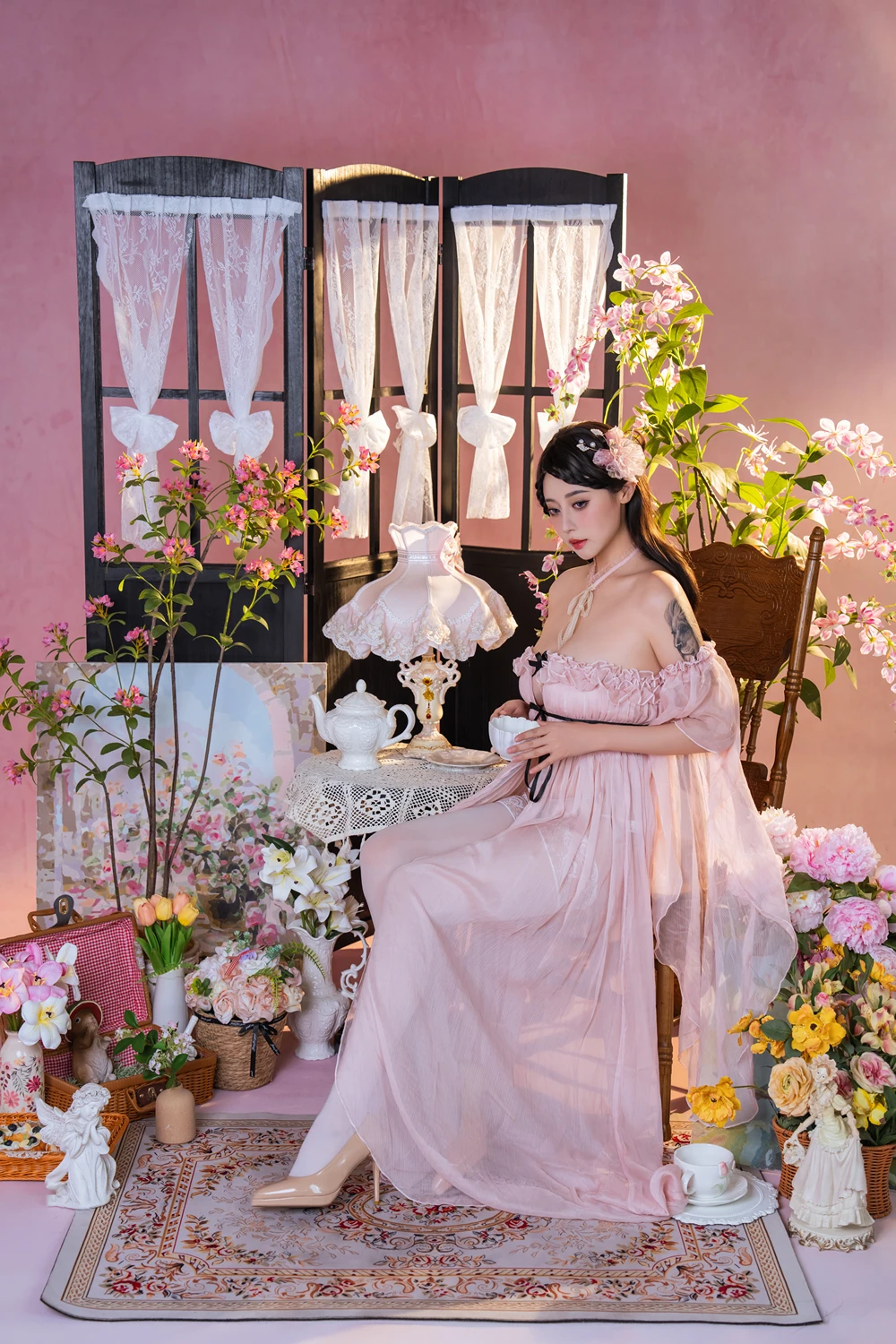 Cosplay 奈汐酱nice – 粉红茶事 - P5