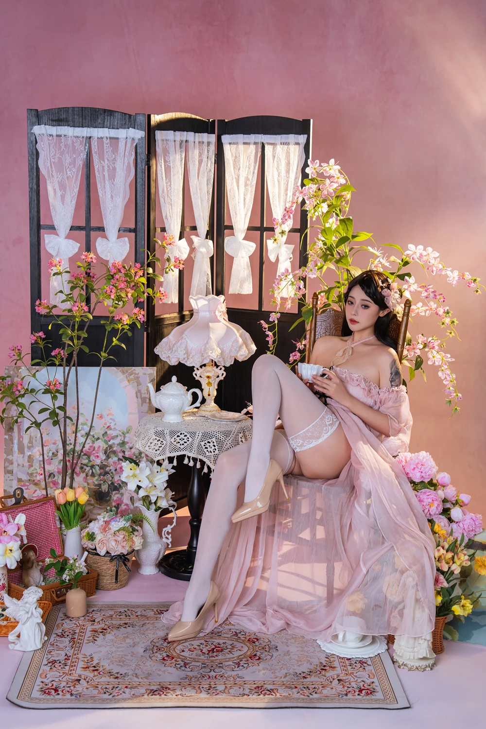 Cosplay 奈汐酱nice – 粉红茶事 - P6