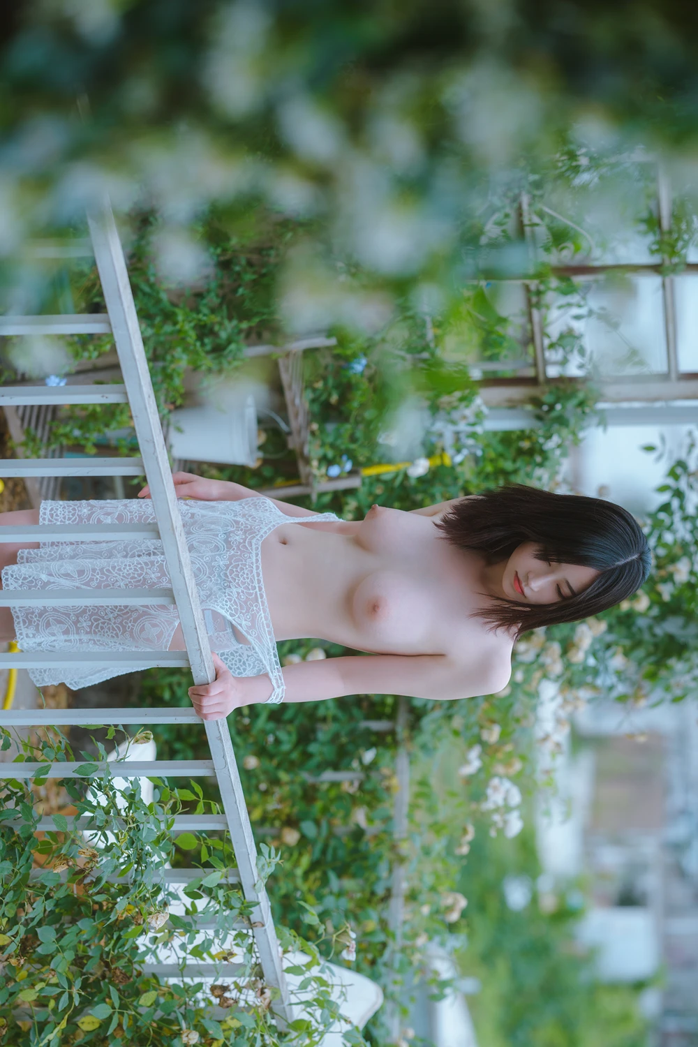 Cosplay 年年Nnian – 木绣球 & 夏日小院 - P55