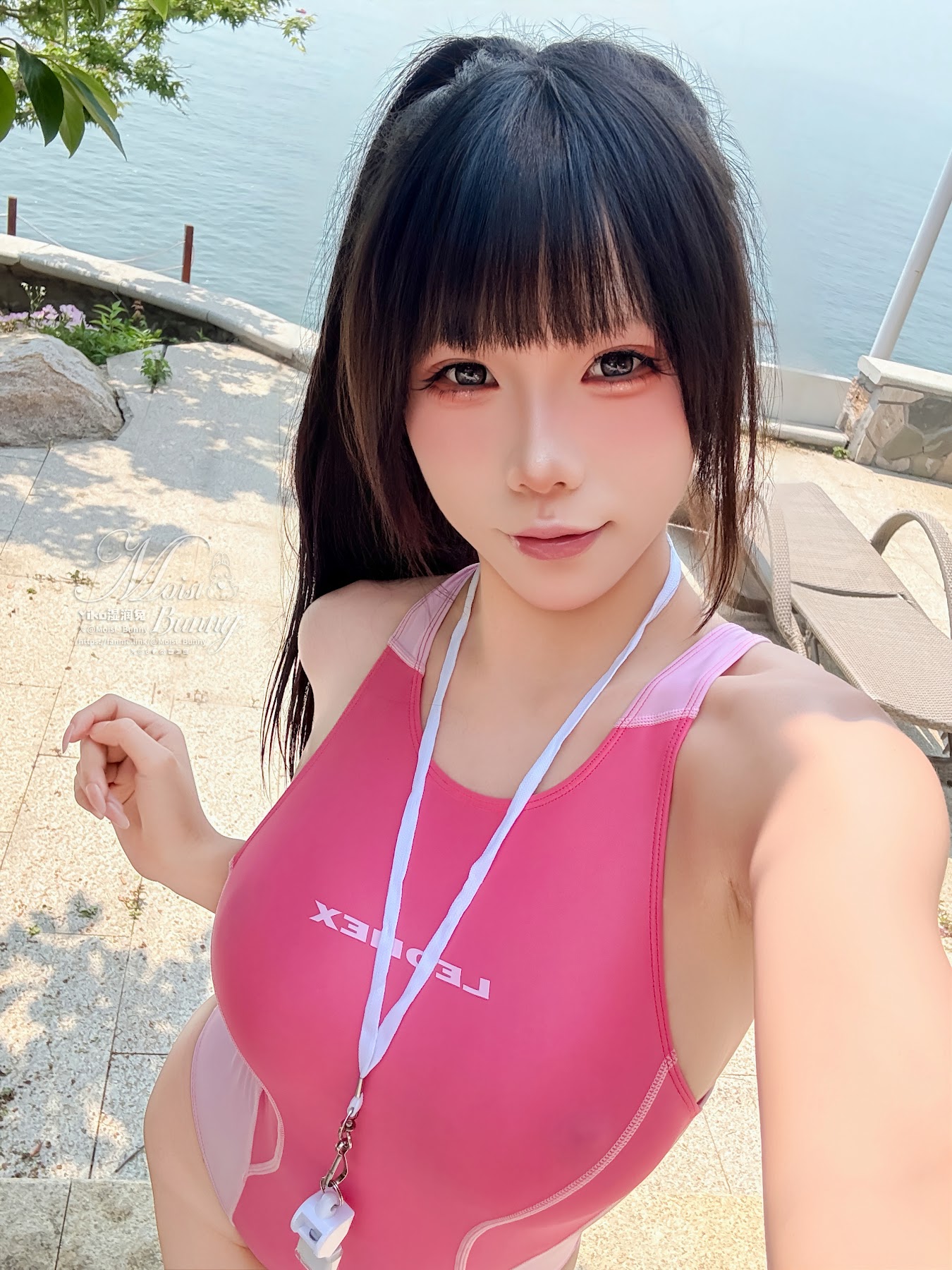 Coser@黏黏团子兔 – 2025泳装限定作 水泳部前辈 - P75