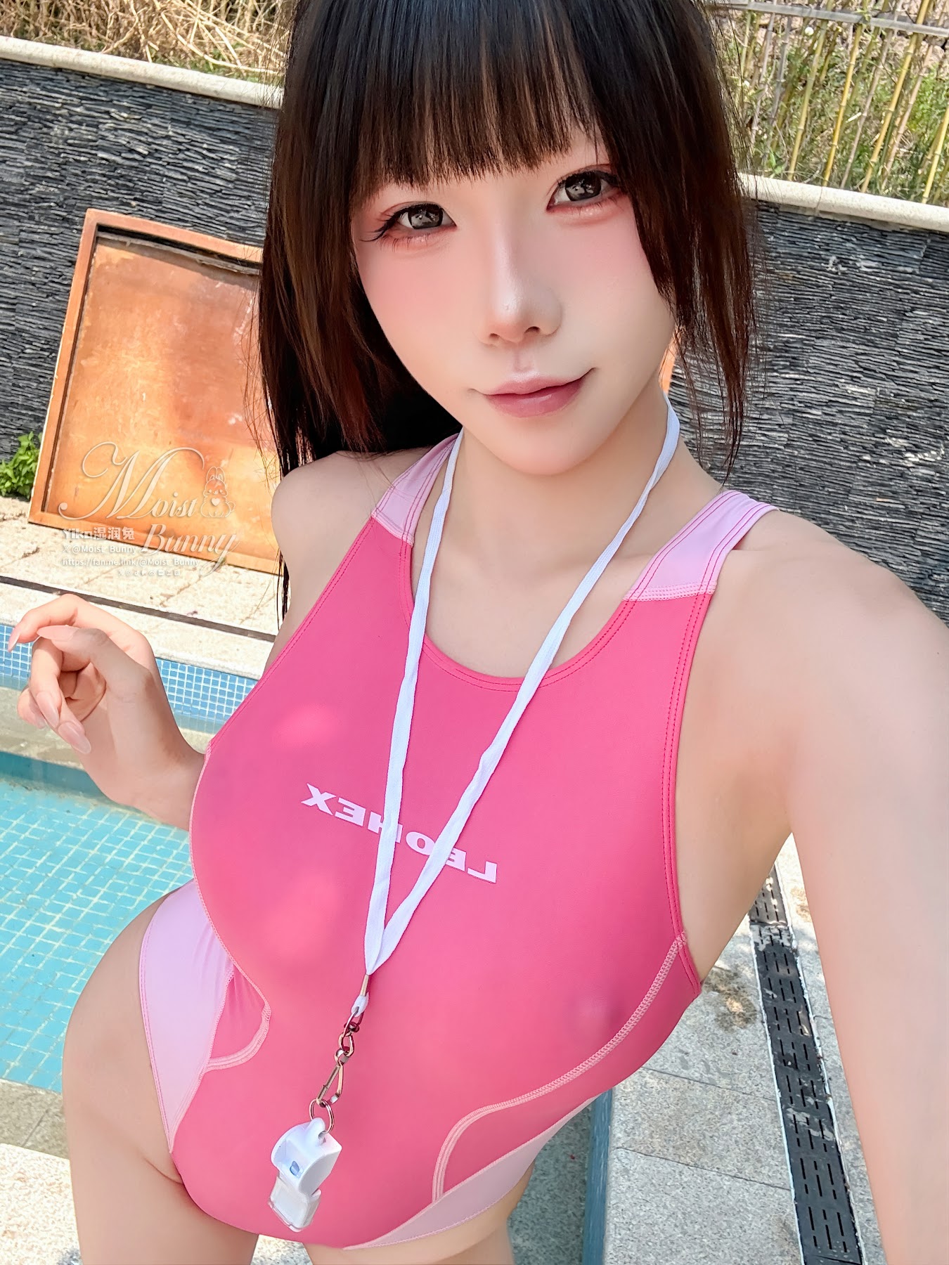 Coser@黏黏团子兔 – 2025泳装限定作 水泳部前辈 - P77