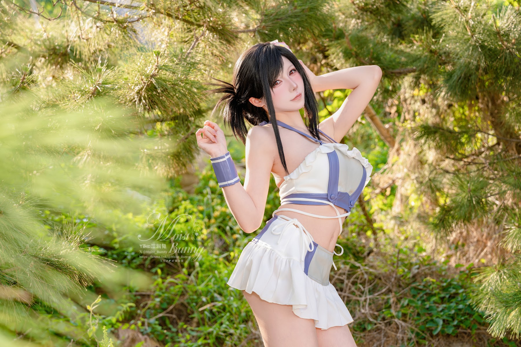 Coser@黏黏团子兔 – 2025泳装限定作 海边假日 蒂法 - P67