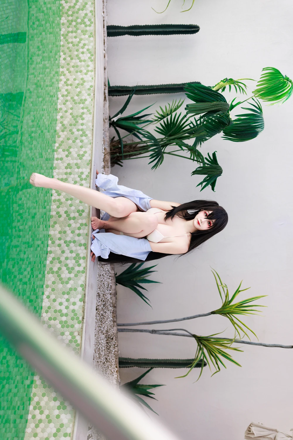 Cosplay 阿雪雪 – 大凤泳装 - P10