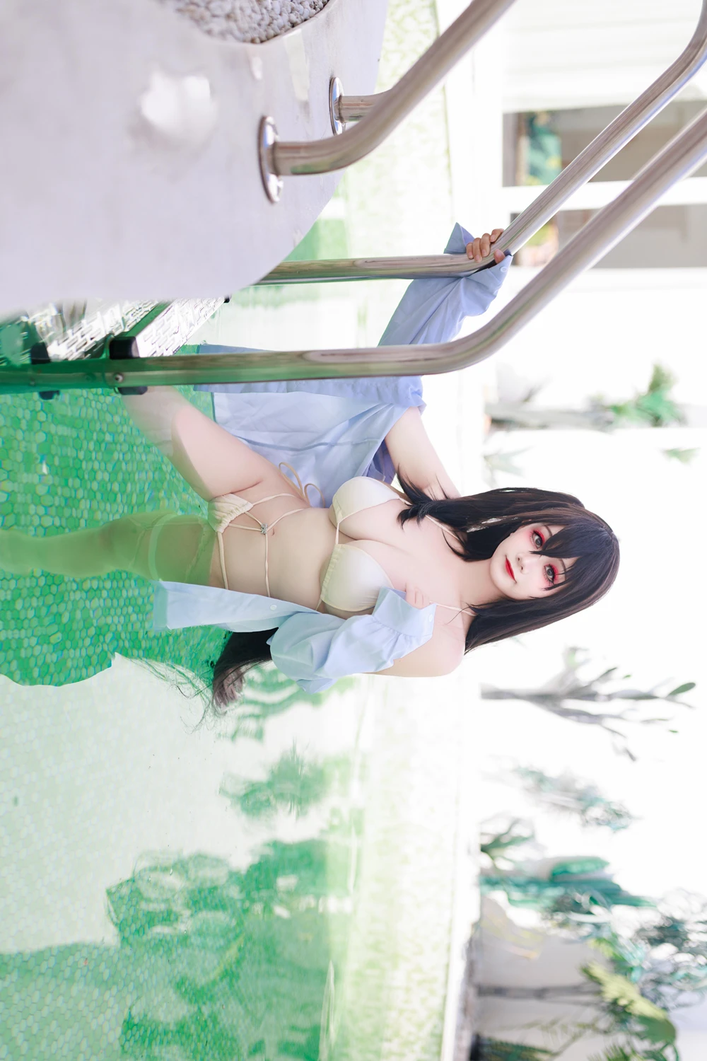 Cosplay 阿雪雪 – 大凤泳装 - P14