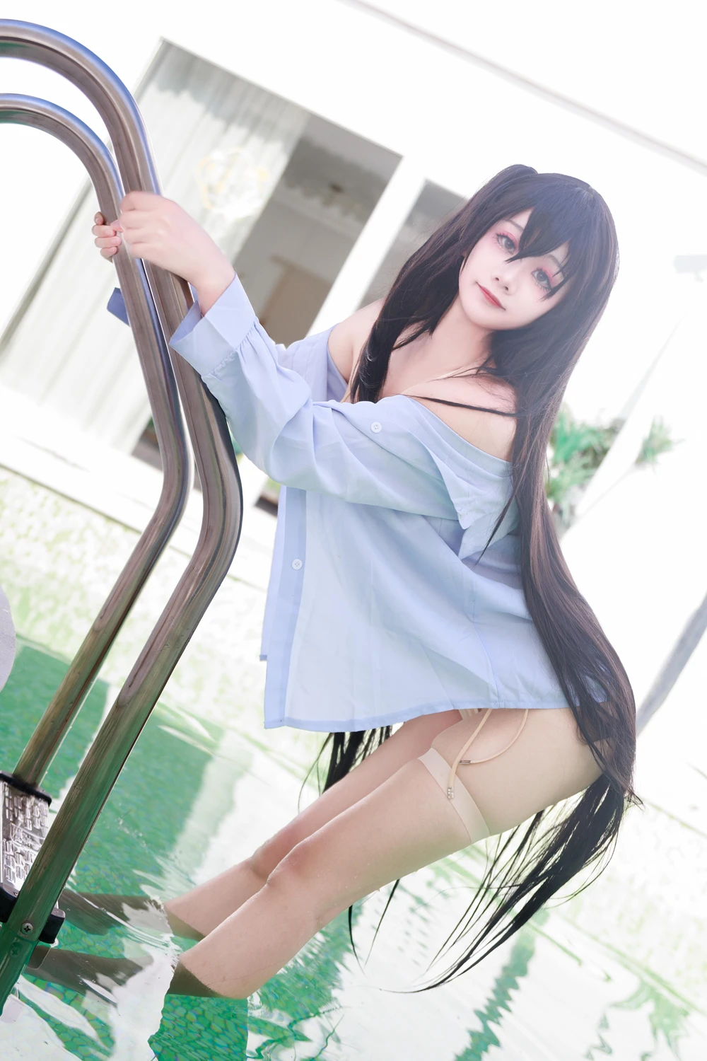 Cosplay 阿雪雪 – 大凤泳装 - P23