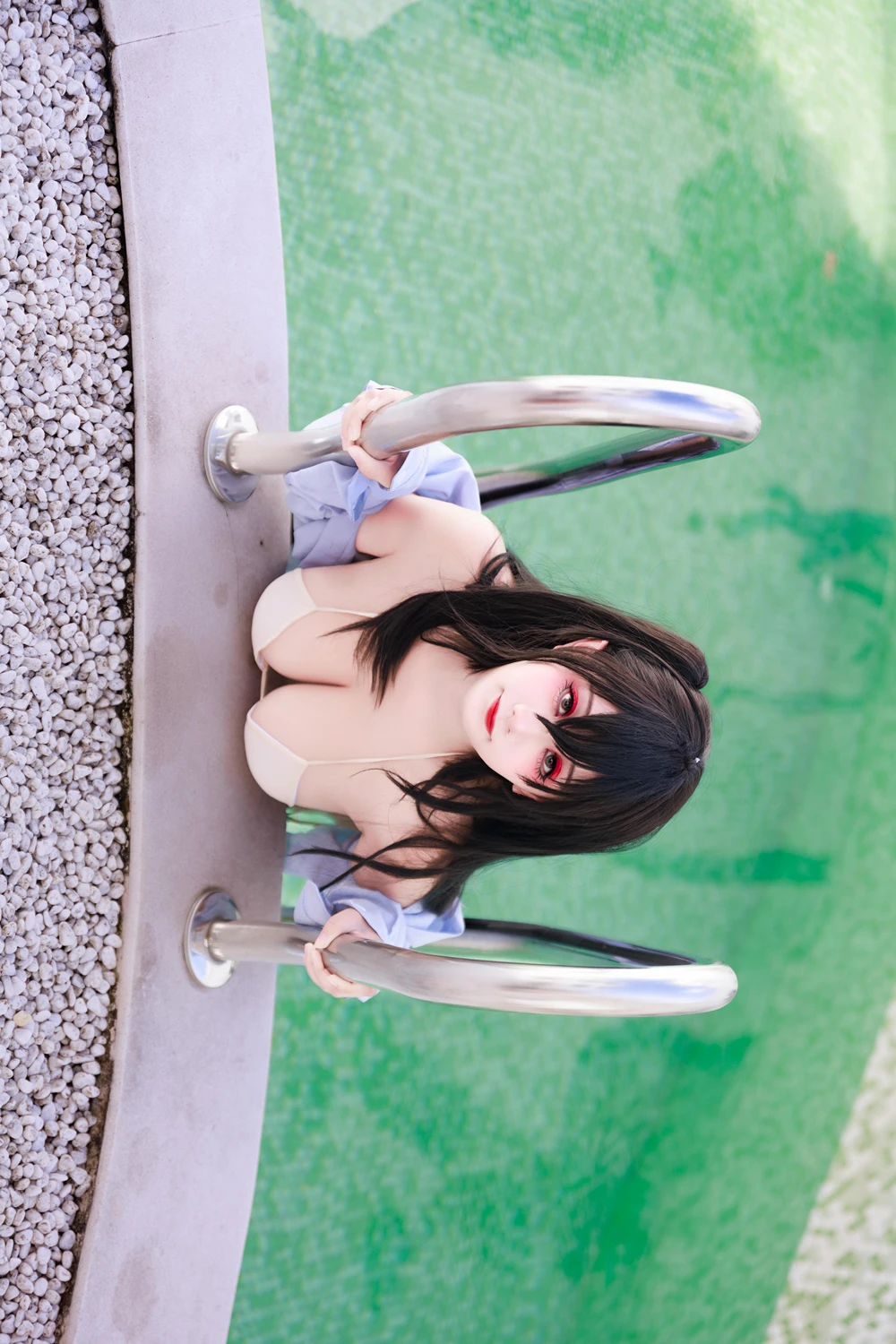 Cosplay 阿雪雪 – 大凤泳装 - P24