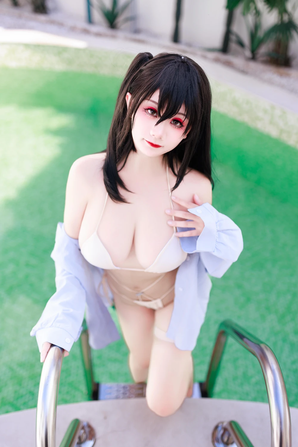 Cosplay 阿雪雪 – 大凤泳装 - P3