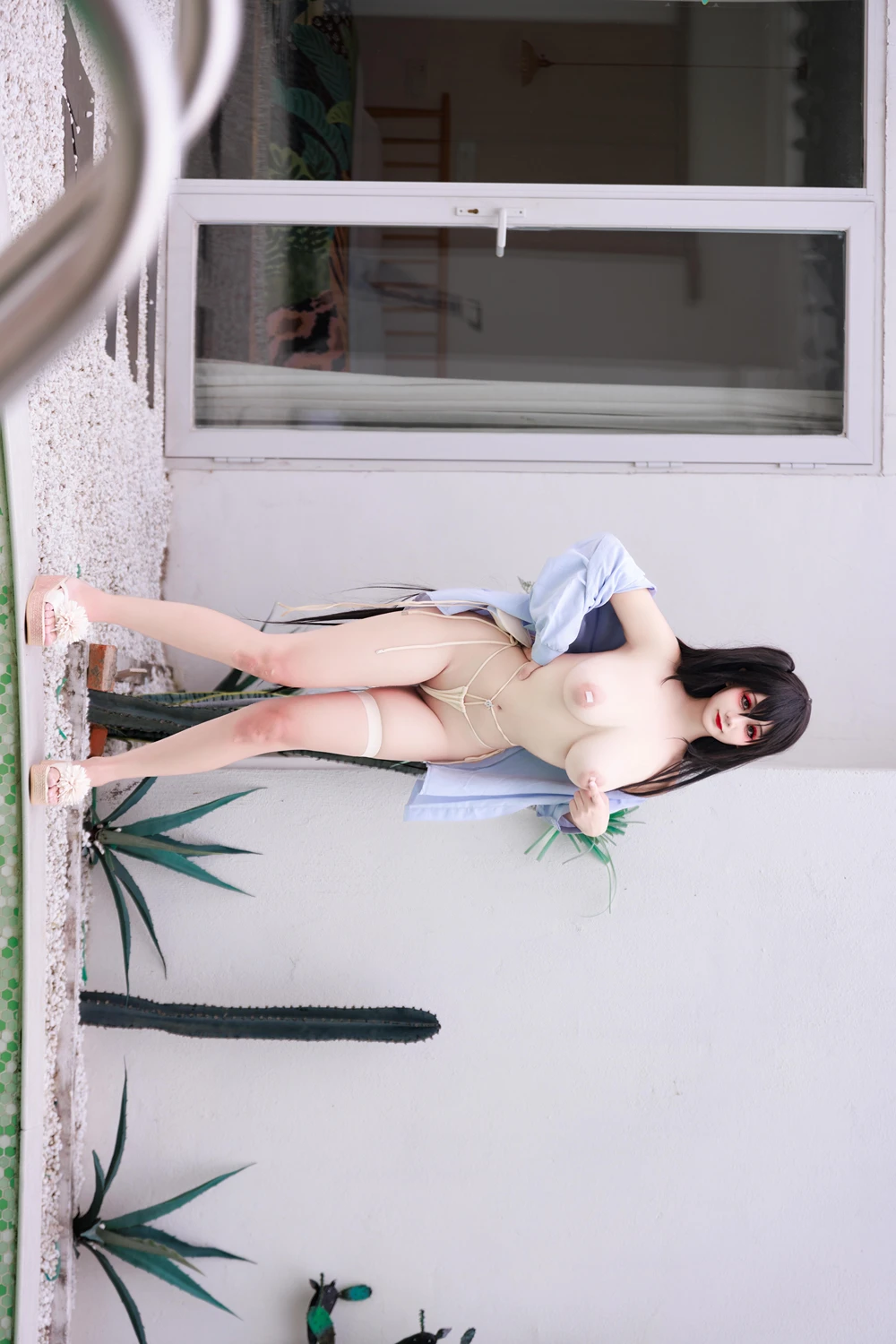 Cosplay 阿雪雪 – 大凤泳装 - P50