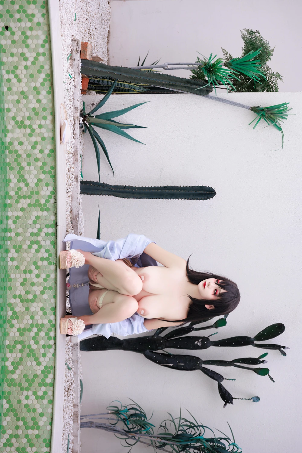 Cosplay 阿雪雪 – 大凤泳装 - P60