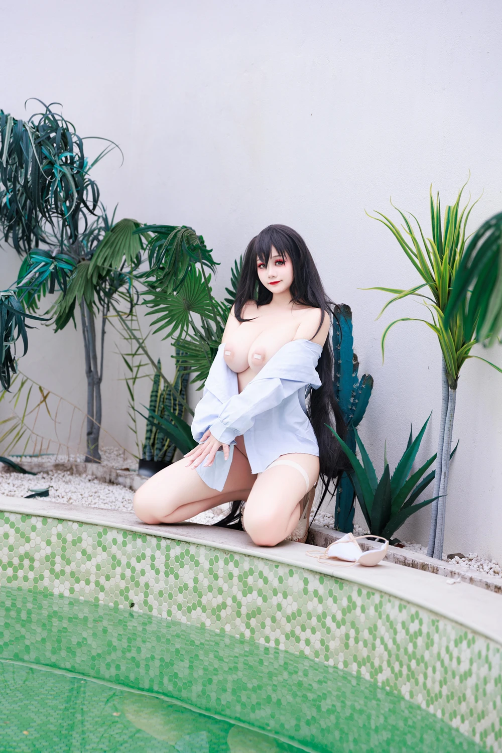 Cosplay 阿雪雪 – 大凤泳装 - P67