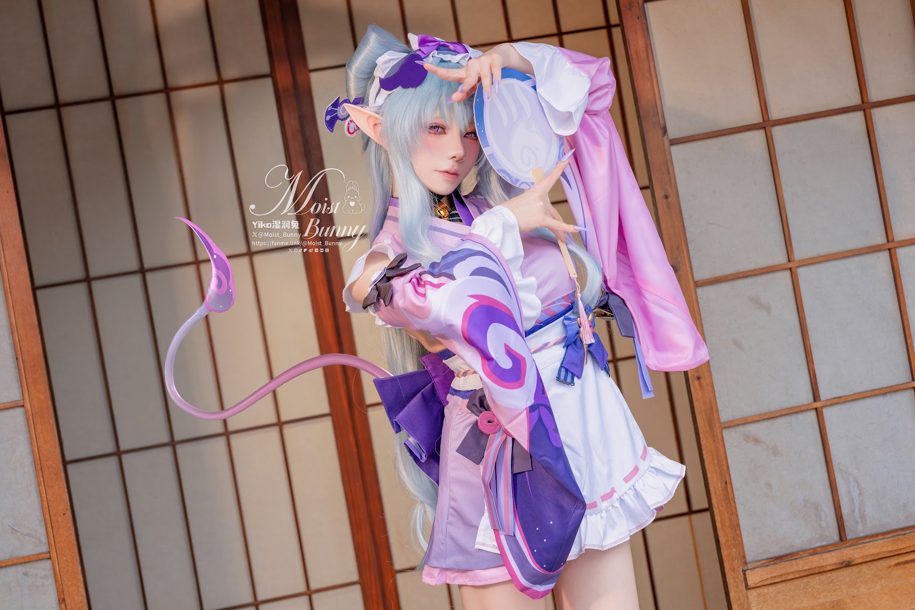 Coser@黏黏团子兔 – 05月作品『浮枕朝颜-梦见月瑞希』 红昭愿 - P121