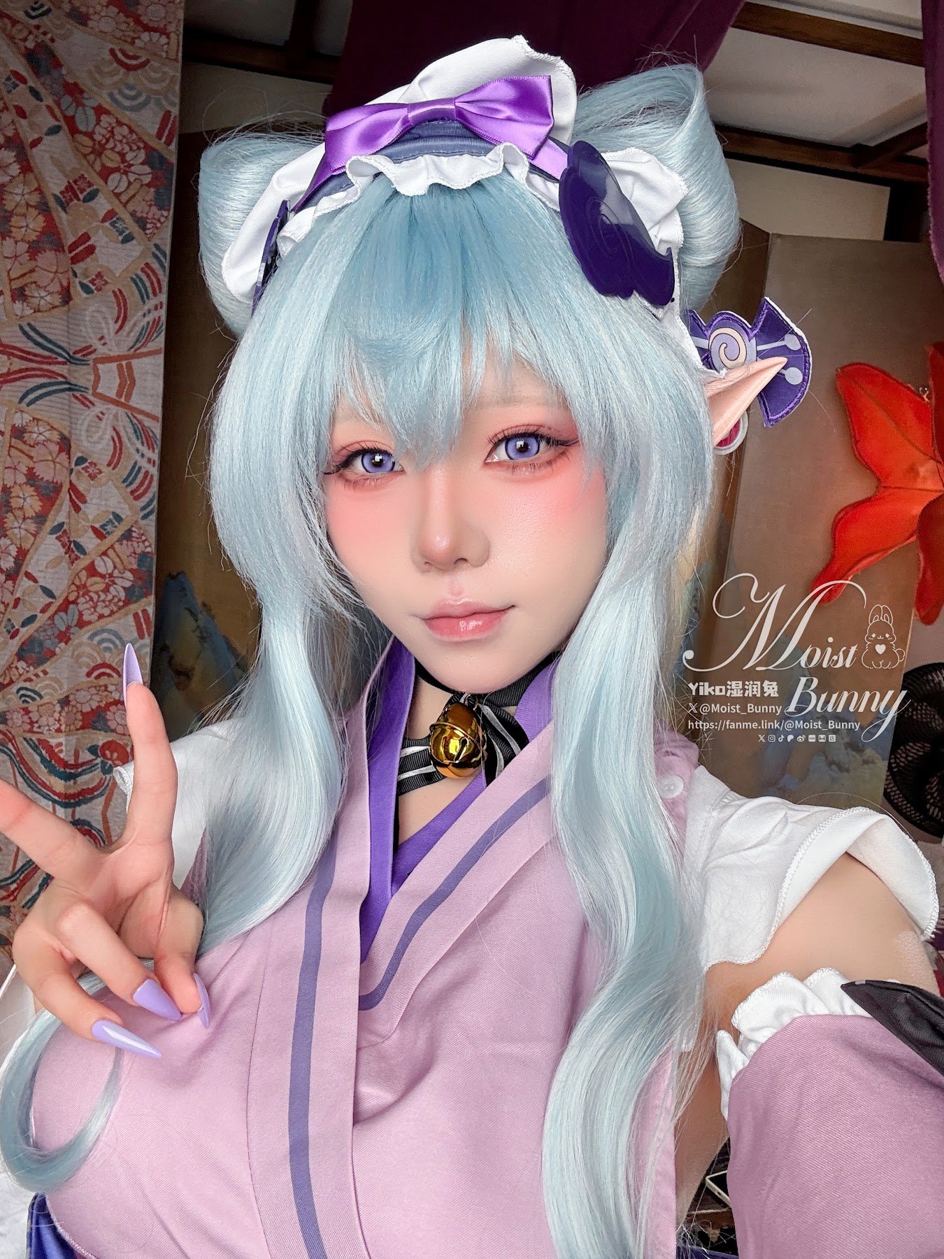 Coser@黏黏团子兔 – 05月作品『浮枕朝颜-梦见月瑞希』 红昭愿 - P125