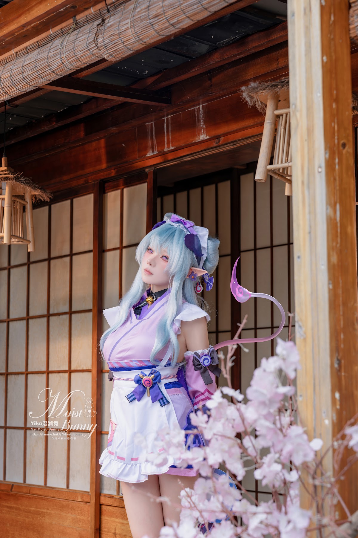 Coser@黏黏团子兔 – 05月作品『浮枕朝颜-梦见月瑞希』 红昭愿 - P12
