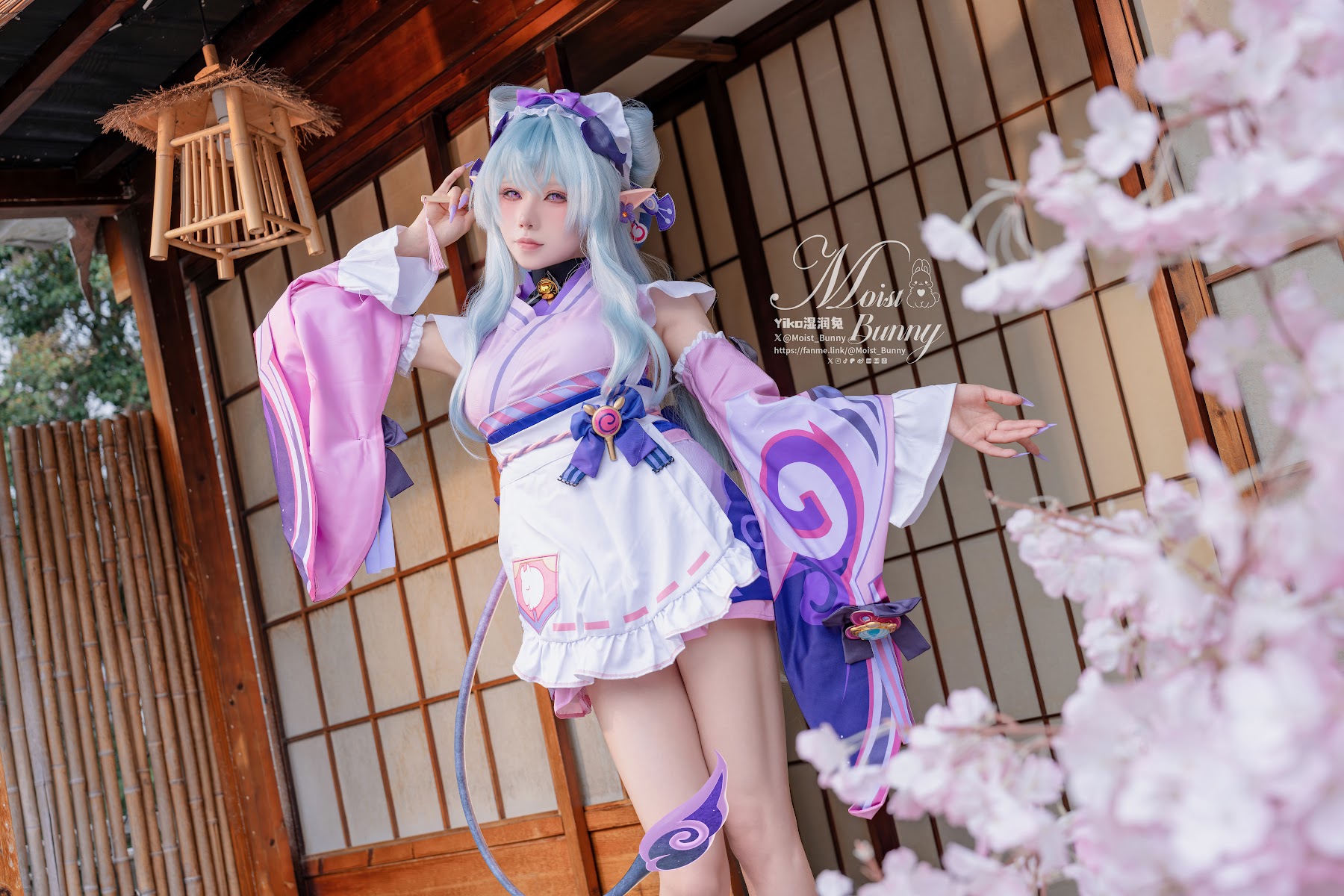 Coser@黏黏团子兔 – 05月作品『浮枕朝颜-梦见月瑞希』 红昭愿 - P1