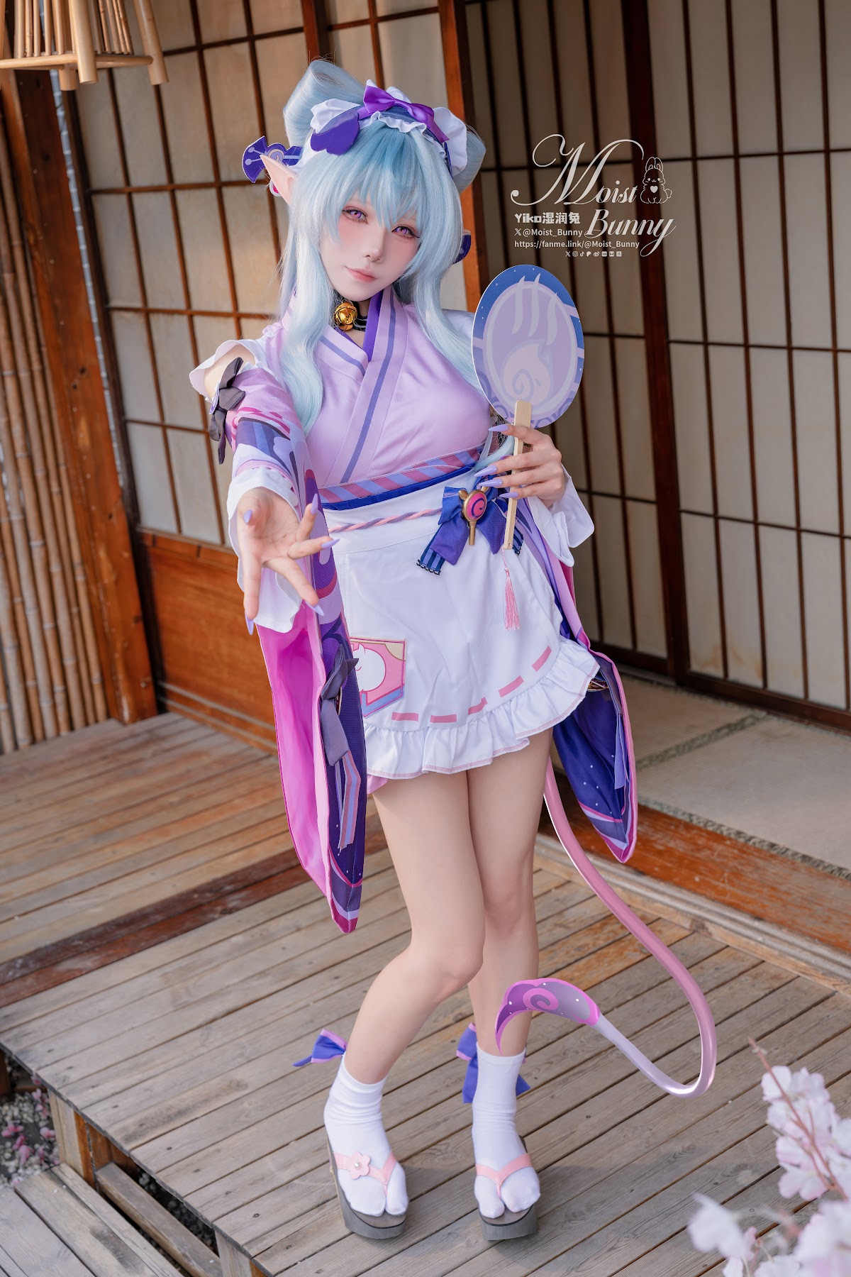 Coser@黏黏团子兔 – 05月作品『浮枕朝颜-梦见月瑞希』 红昭愿 - P23
