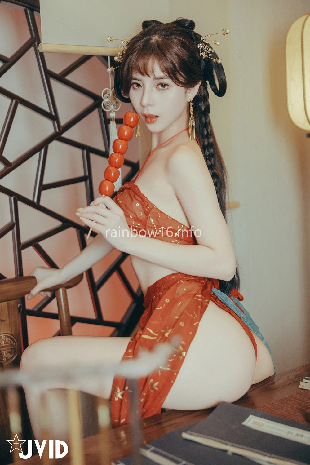 JVID 小米恩Mina – 裸身淫想渡中秋 - P11