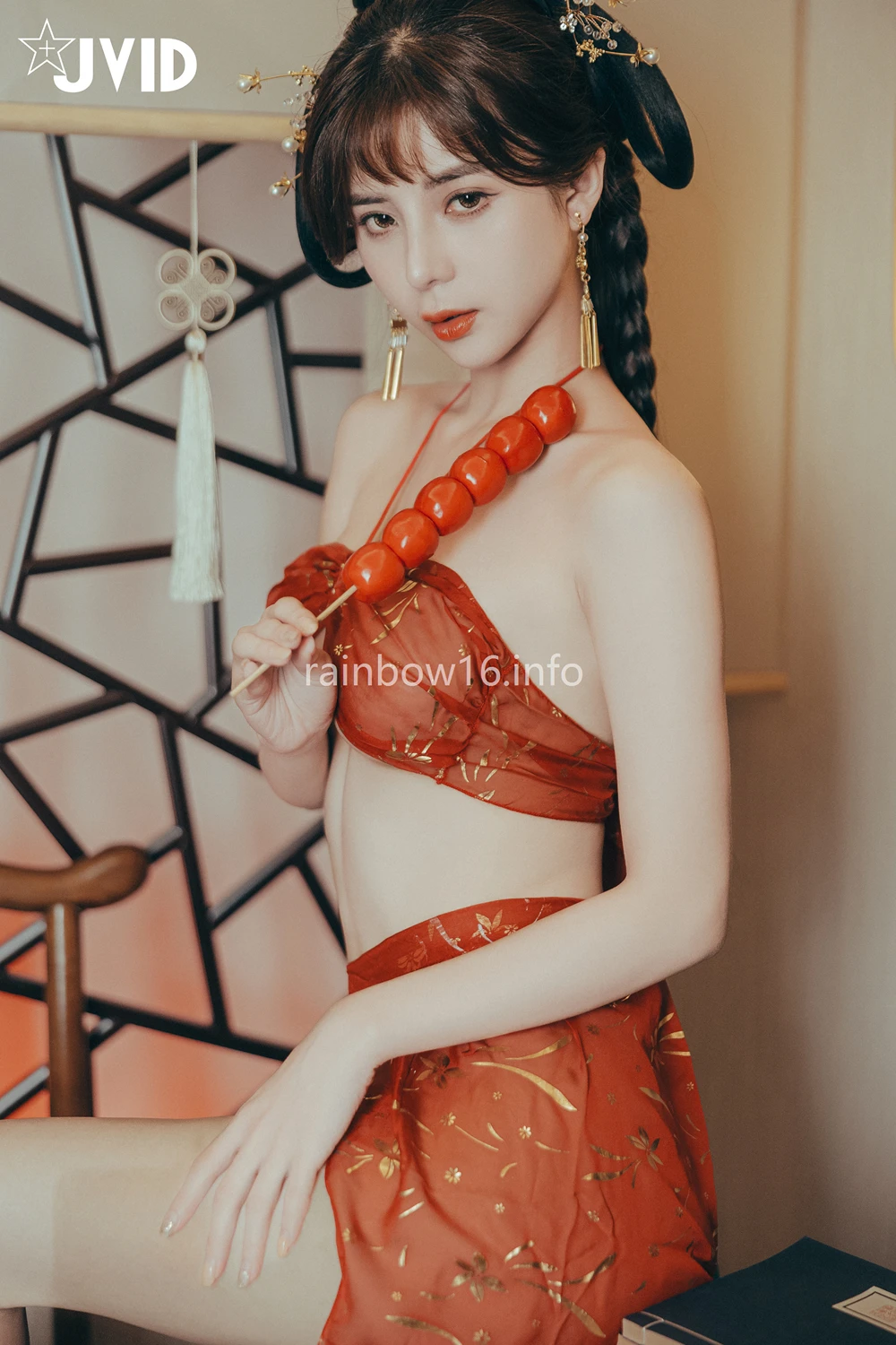JVID 小米恩Mina – 裸身淫想渡中秋 - P13