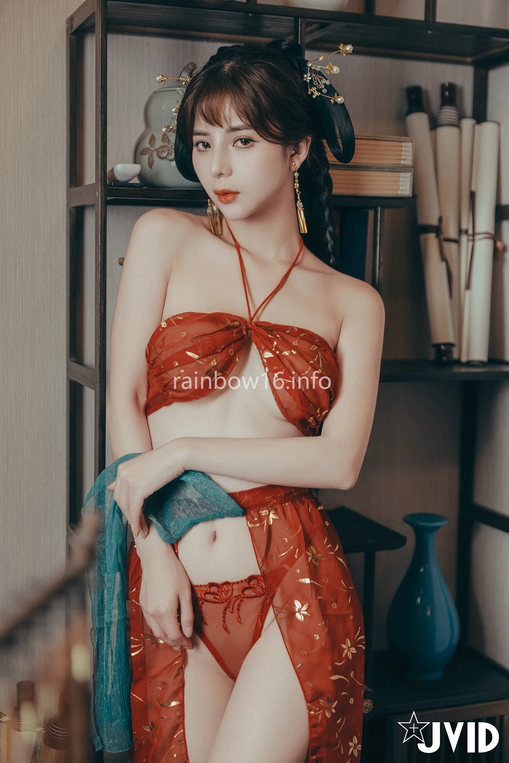 JVID 小米恩Mina – 裸身淫想渡中秋 - P23