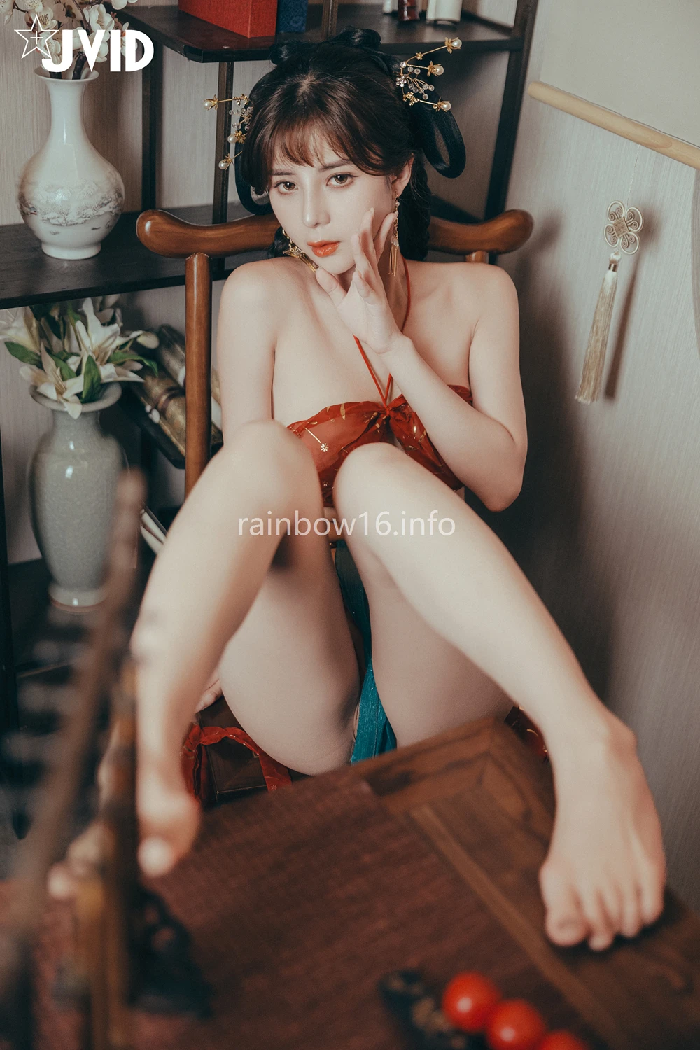 JVID 小米恩Mina – 裸身淫想渡中秋 - P56