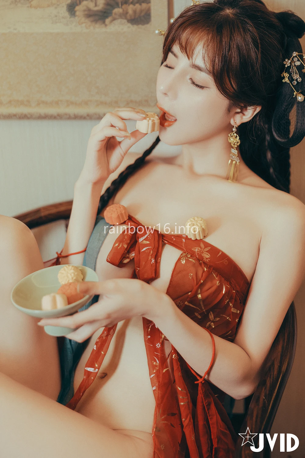 JVID 小米恩Mina – 裸身淫想渡中秋 - P73