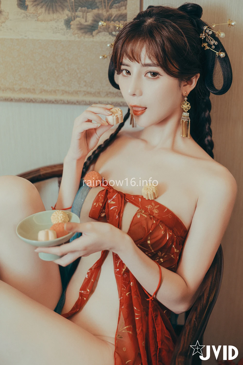 JVID 小米恩Mina – 裸身淫想渡中秋 - P74