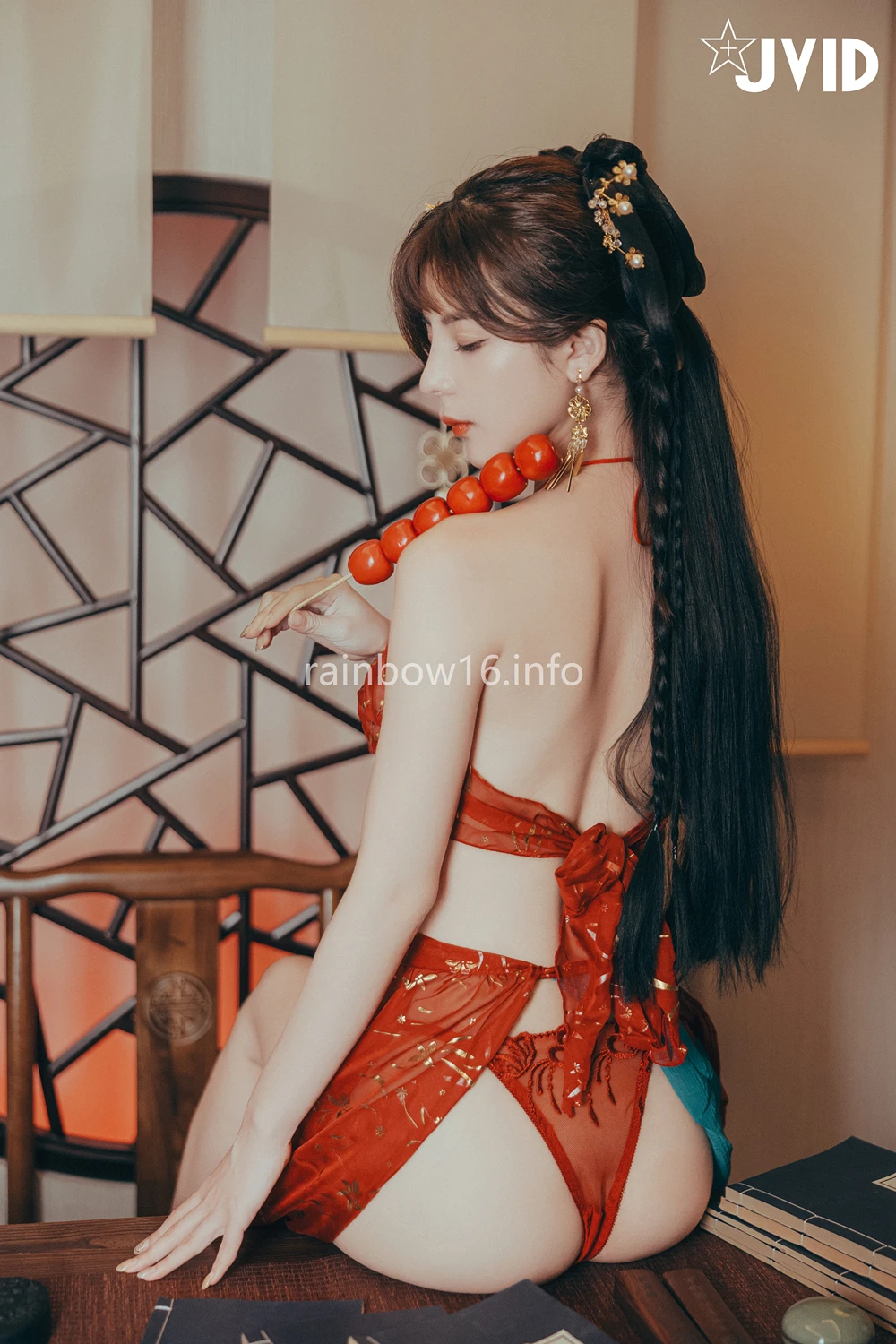 JVID 小米恩Mina – 裸身淫想渡中秋 - P8