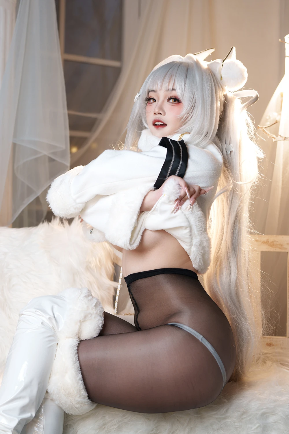 Cosplay 慢炖仓鼠球 – 胜利女神 妮姬 布兰儿 Fortune Express - P33