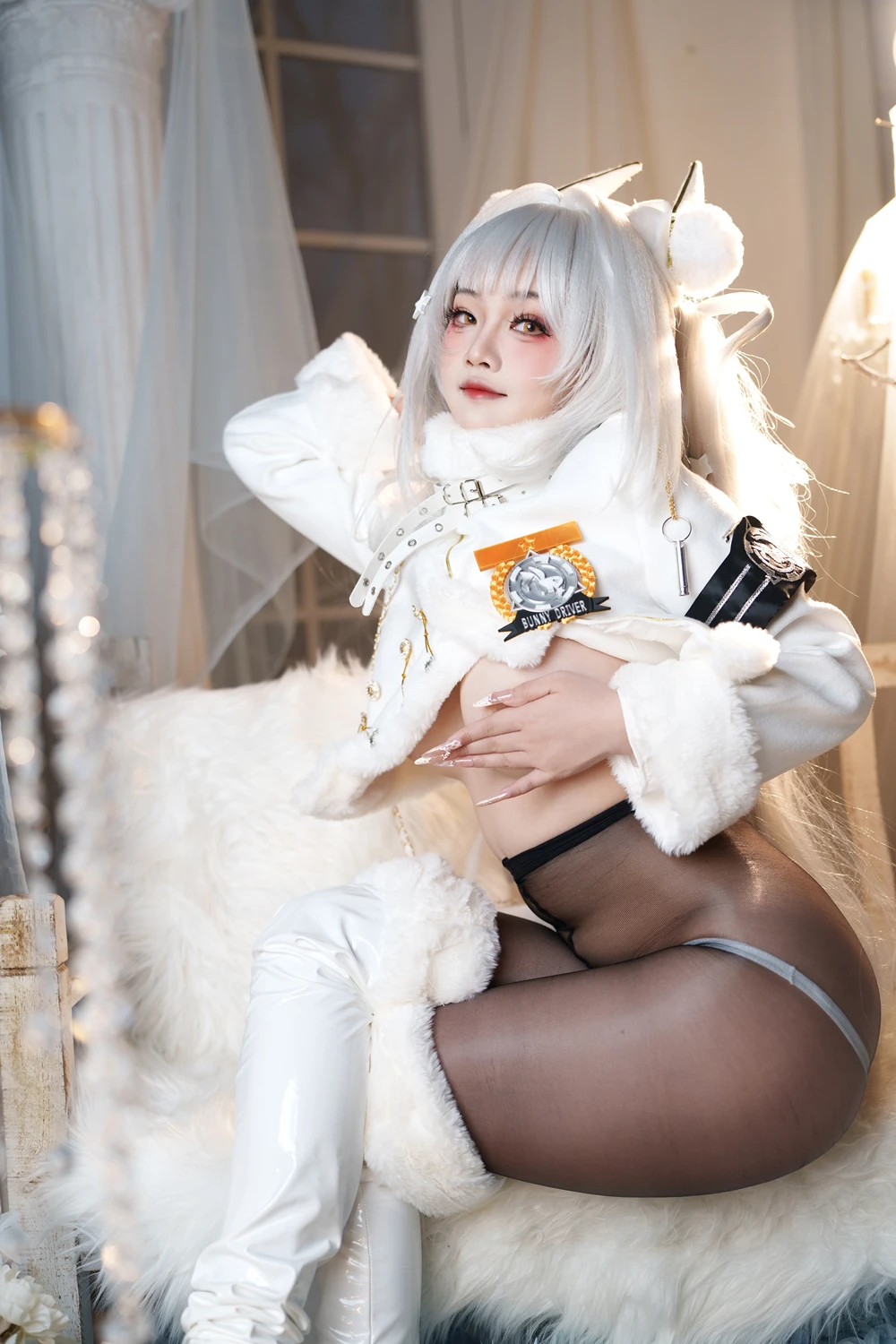 Cosplay 慢炖仓鼠球 – 胜利女神 妮姬 布兰儿 Fortune Express - P34