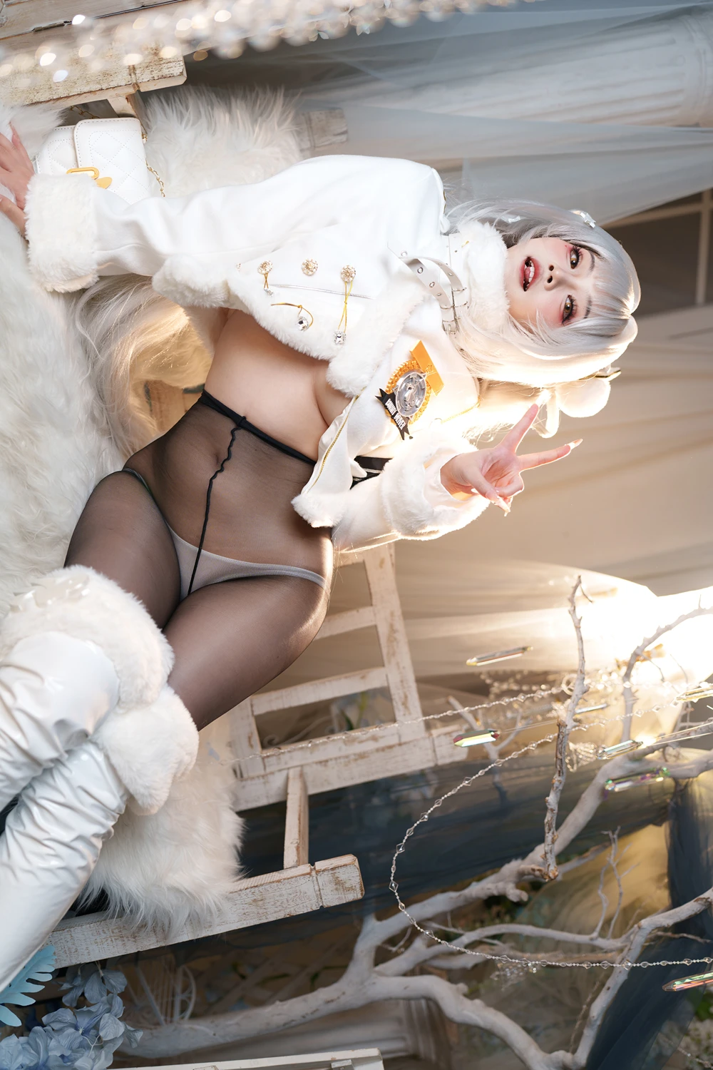 Cosplay 慢炖仓鼠球 – 胜利女神 妮姬 布兰儿 Fortune Express - P50