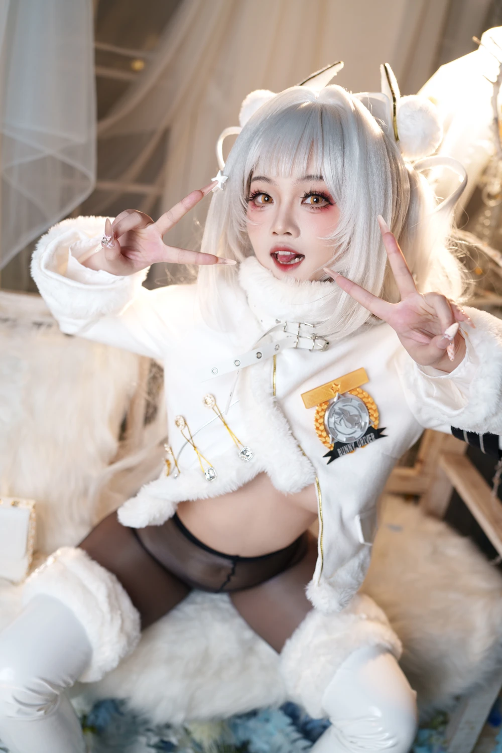Cosplay 慢炖仓鼠球 – 胜利女神 妮姬 布兰儿 Fortune Express - P64