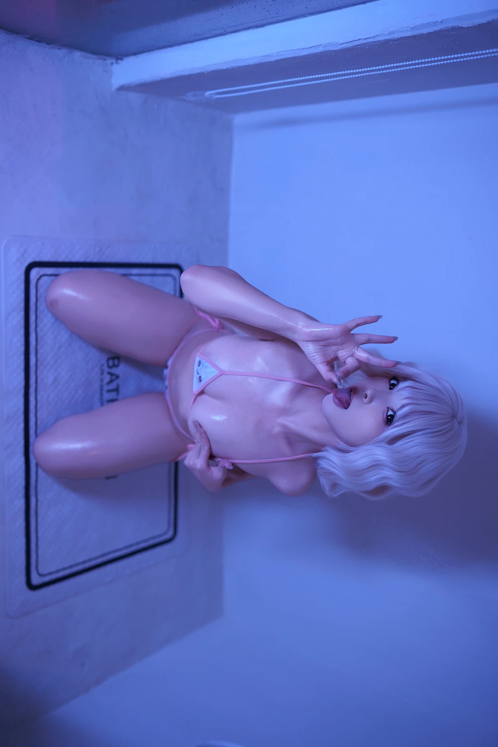 Cosplay Bangni邦尼 – 浴室 - P59