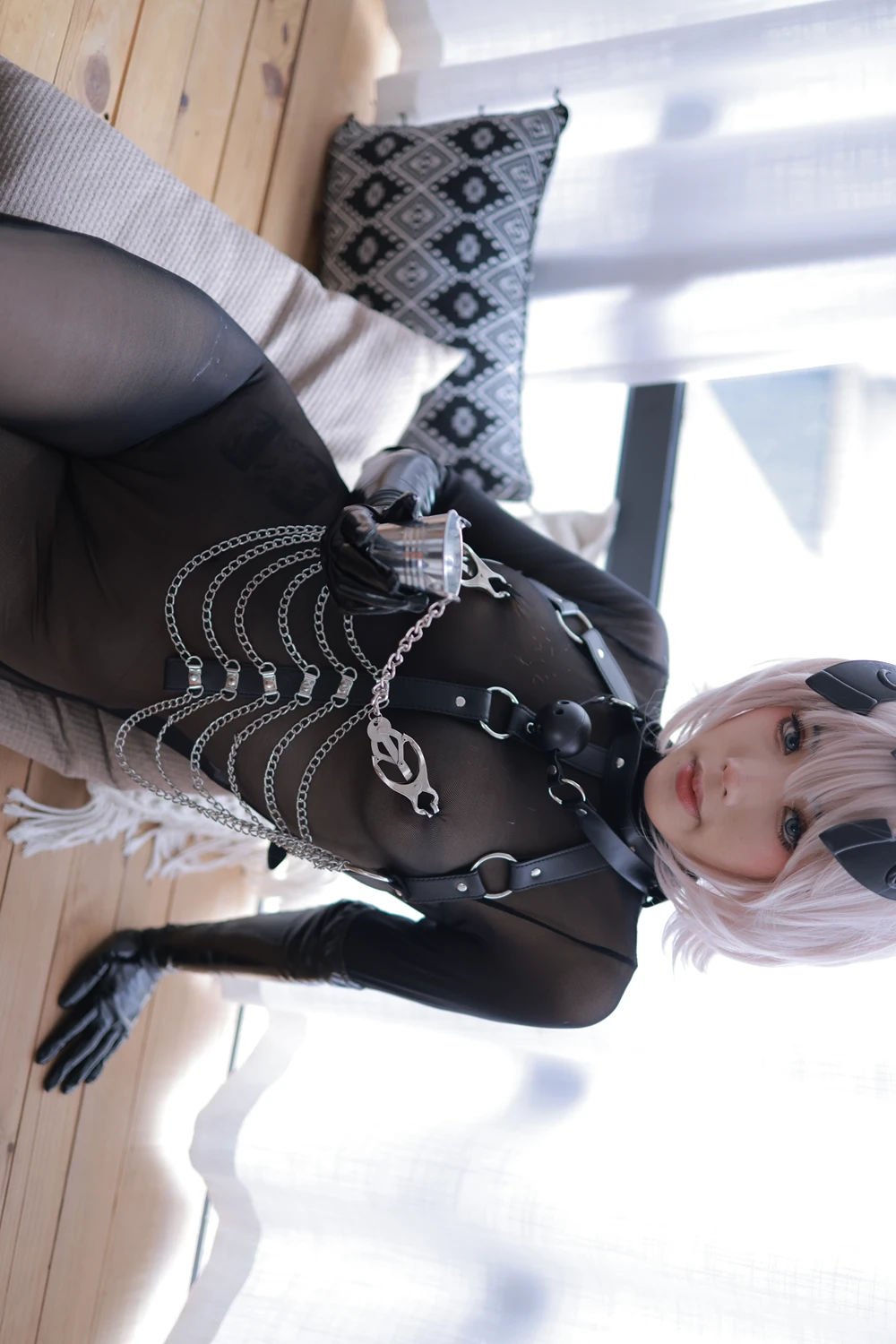 Cosplay 钛合金TiTi – 黑贞德 - P10