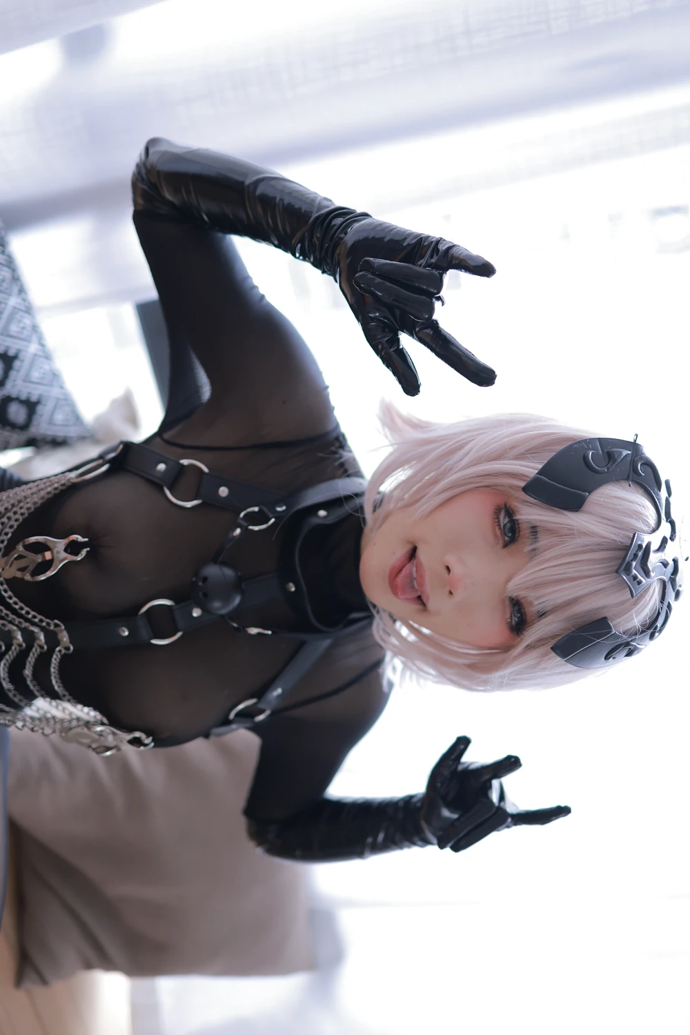 Cosplay 钛合金TiTi – 黑贞德 - P22