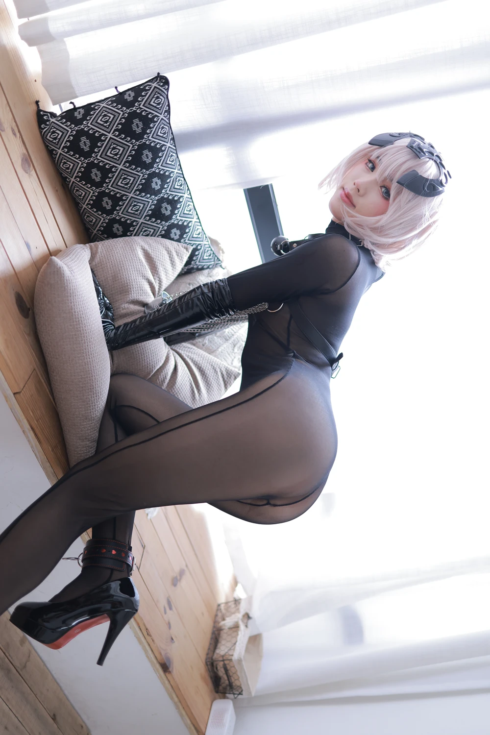 Cosplay 钛合金TiTi – 黑贞德 - P45