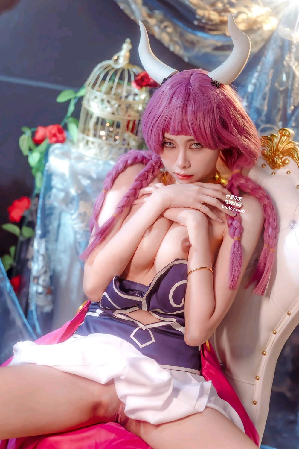 Cosplay Haruka_ハルカ – 阿烏拉給我脫掉!｜雙女神的秘密快樂時光 - P18